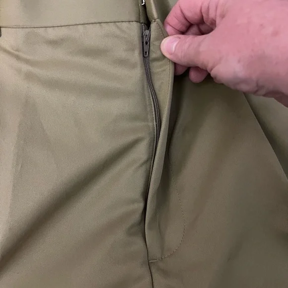 Perry Ellis Portfolio Pants. Pleated, Khaki, 36x30 New with tags comfort waist - Picture 4 of 12